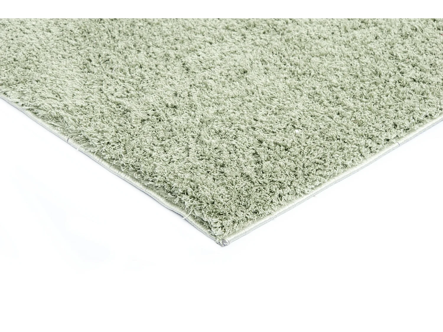 Hoogpolig tapijt 185x185 Groen Luzern