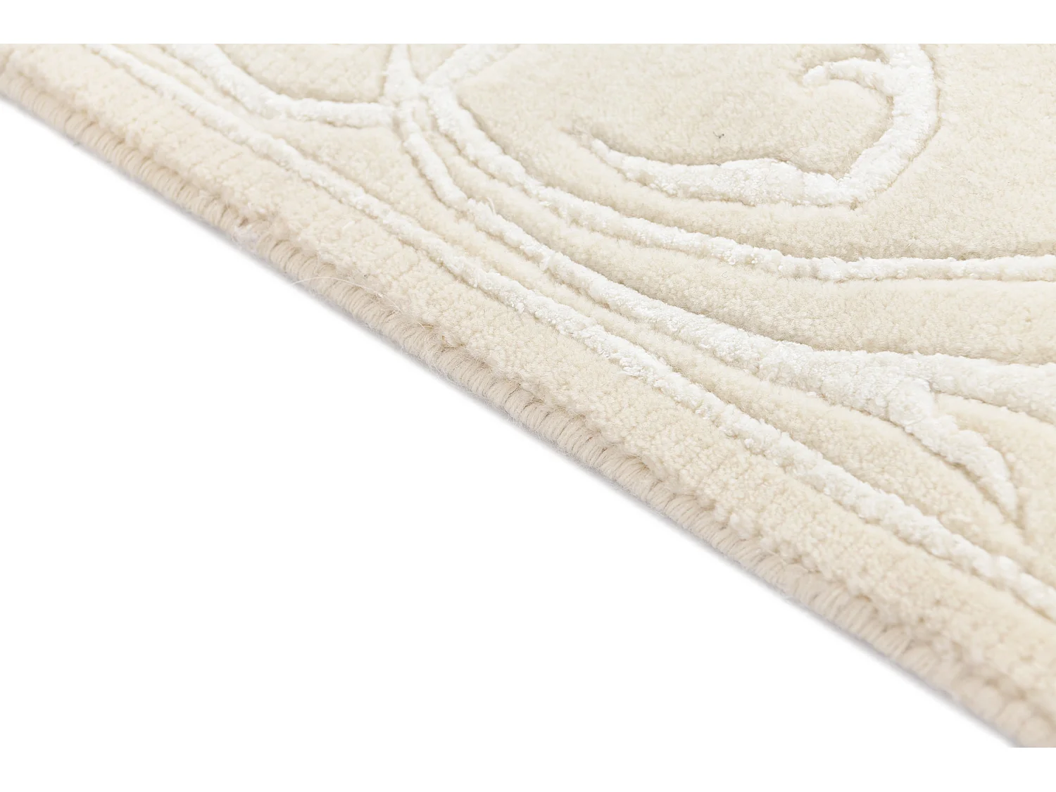 Tappeto per corridoio in lana 102x300 beige Darya