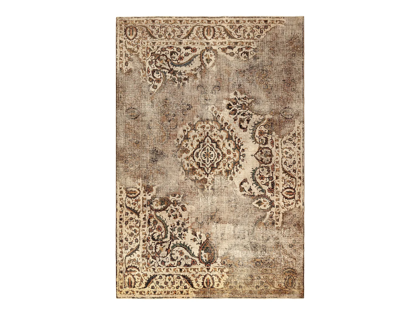 Tappeto in lana 195x297 beige Vintage Royal