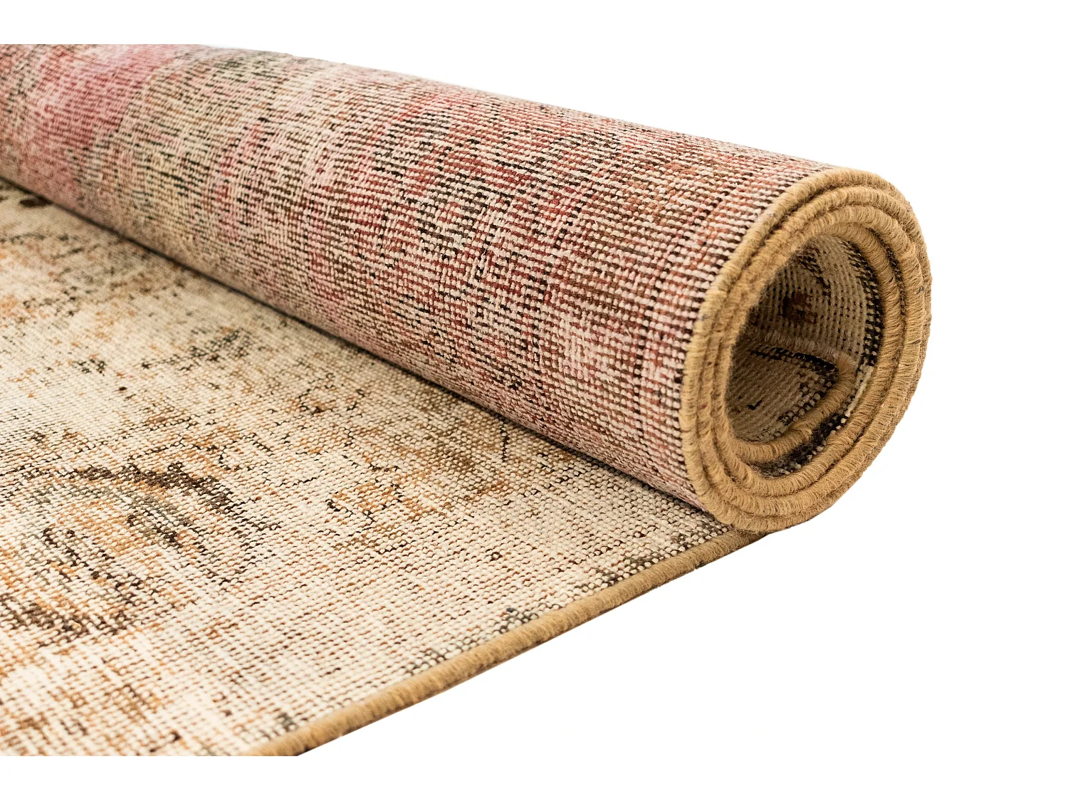 Tapis de laine 195x297 beige Vintage Royal