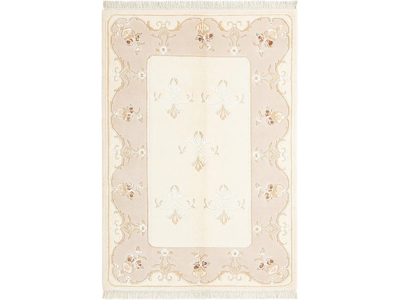 Tappeto in lana 127x183 beige Darya
