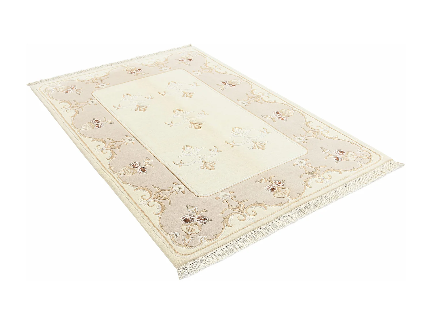 Tappeto in lana 127x183 beige Darya