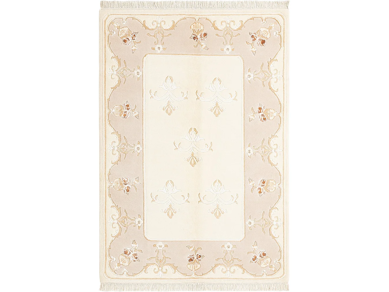 Tappeto in lana 127x183 beige Darya