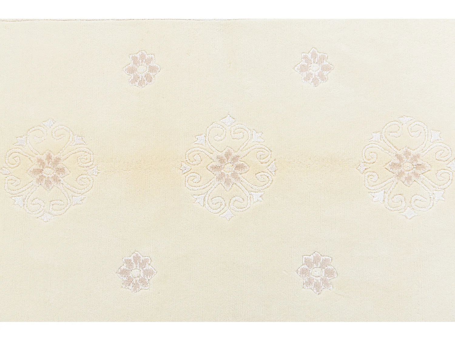 Wollteppich 152x196 Beige Darya