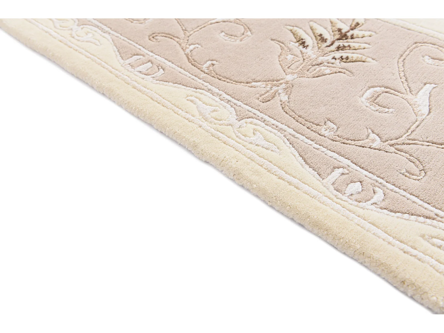 Wollteppich 150x206 Beige Darya