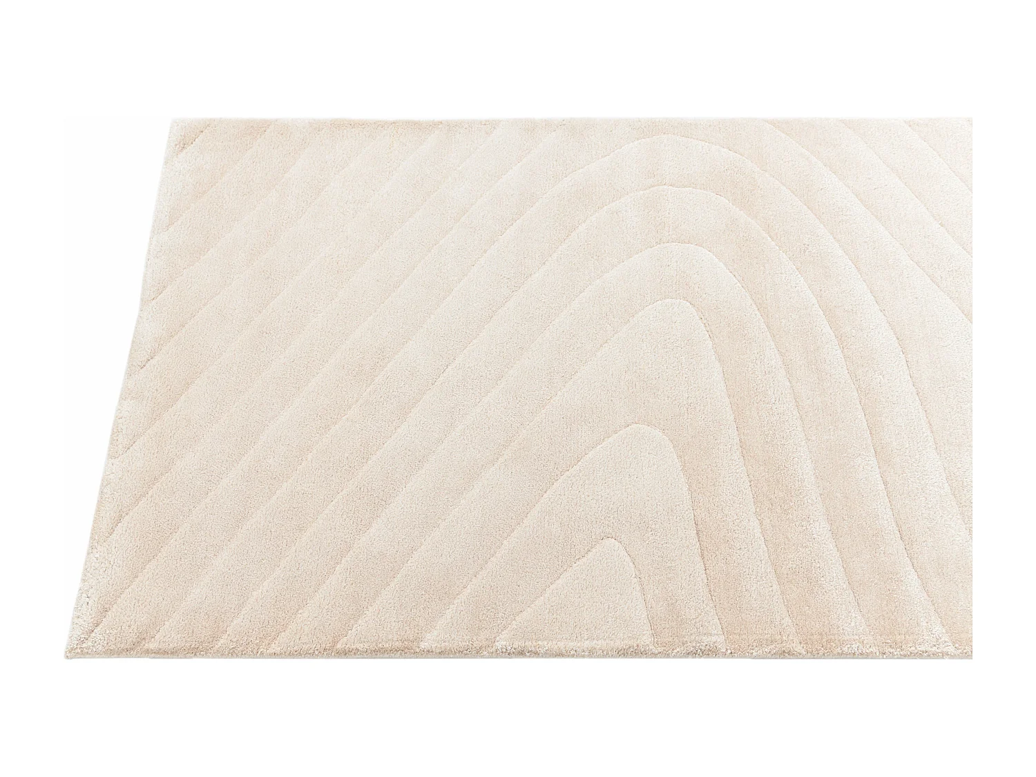 Tapis de couloir en laine 79x292 brun Darya