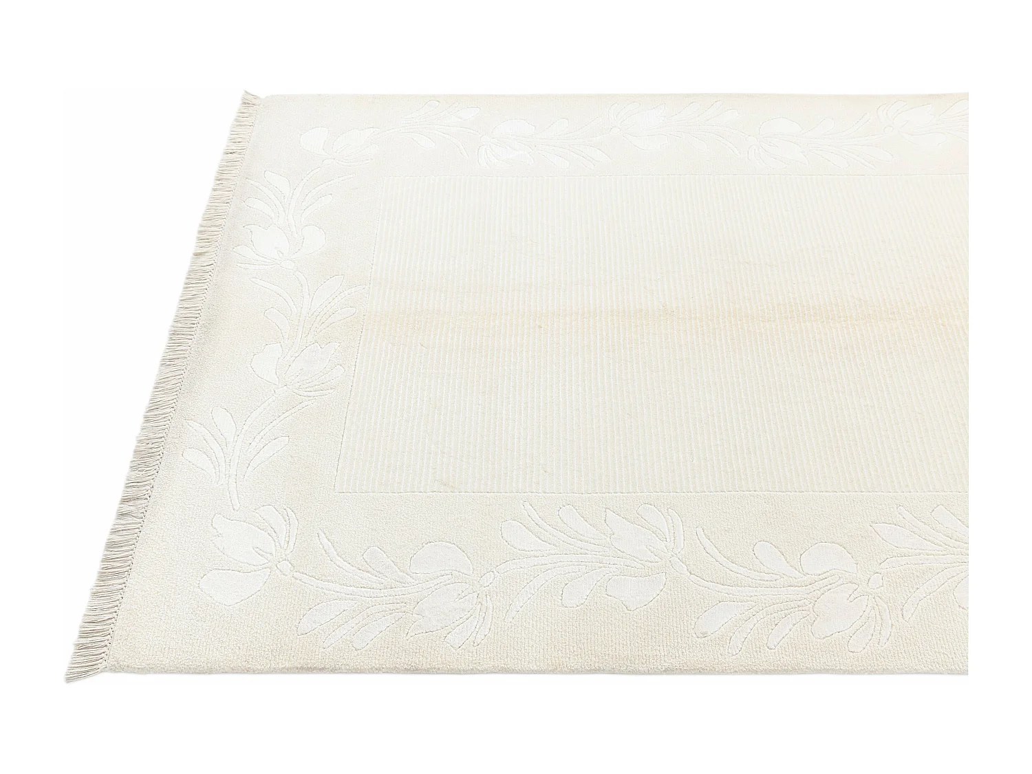 Tapis de laine 124x185 beige Darya