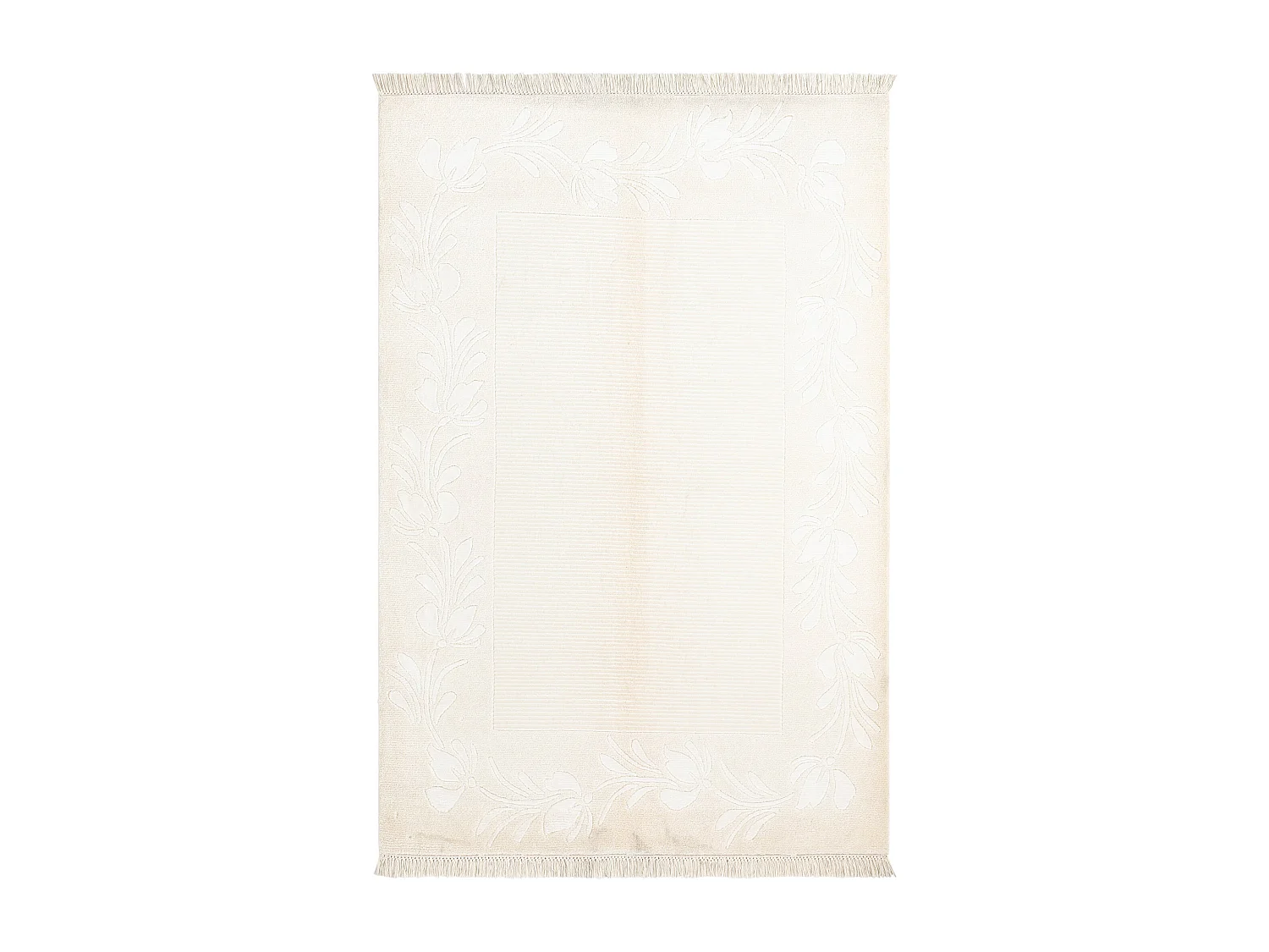 Tapis de laine 124x185 beige Darya