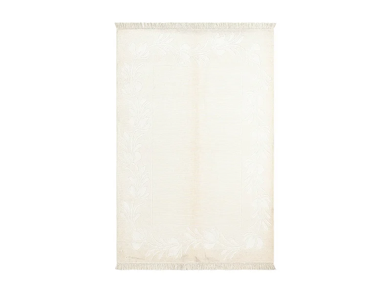 Tapis de laine 124x185 beige Darya