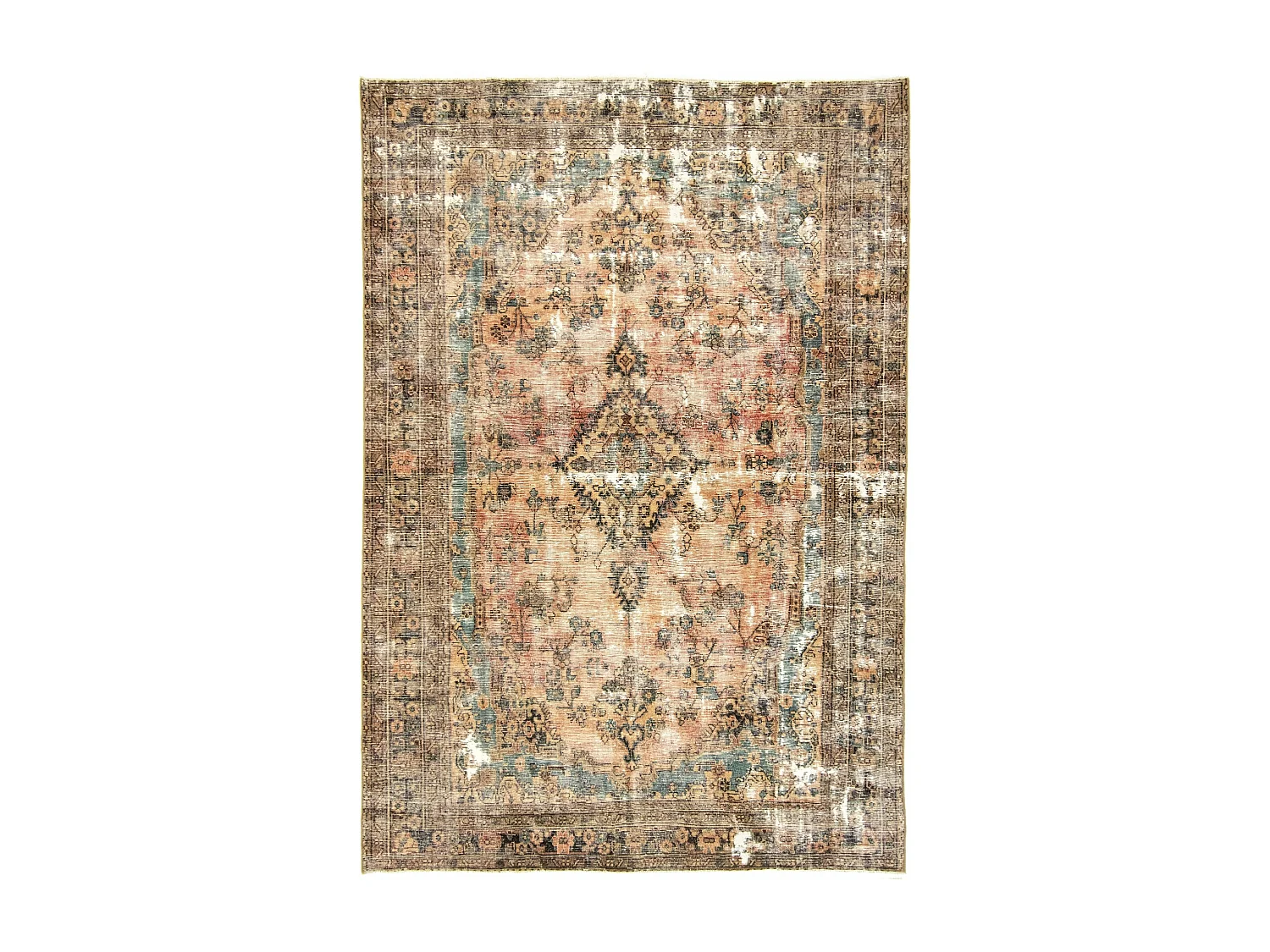 Wollteppich 201x291 Mehrfarbig Vintage Royal