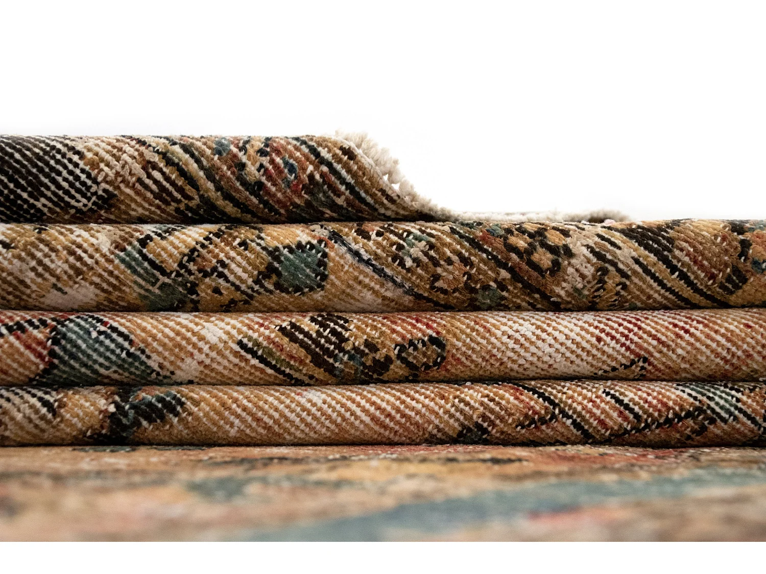 Wollteppich 201x291 Mehrfarbig Vintage Royal