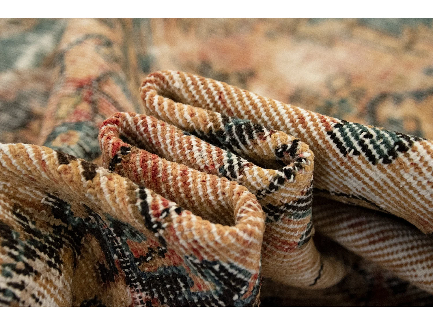 Wollteppich 201x291 Mehrfarbig Vintage Royal