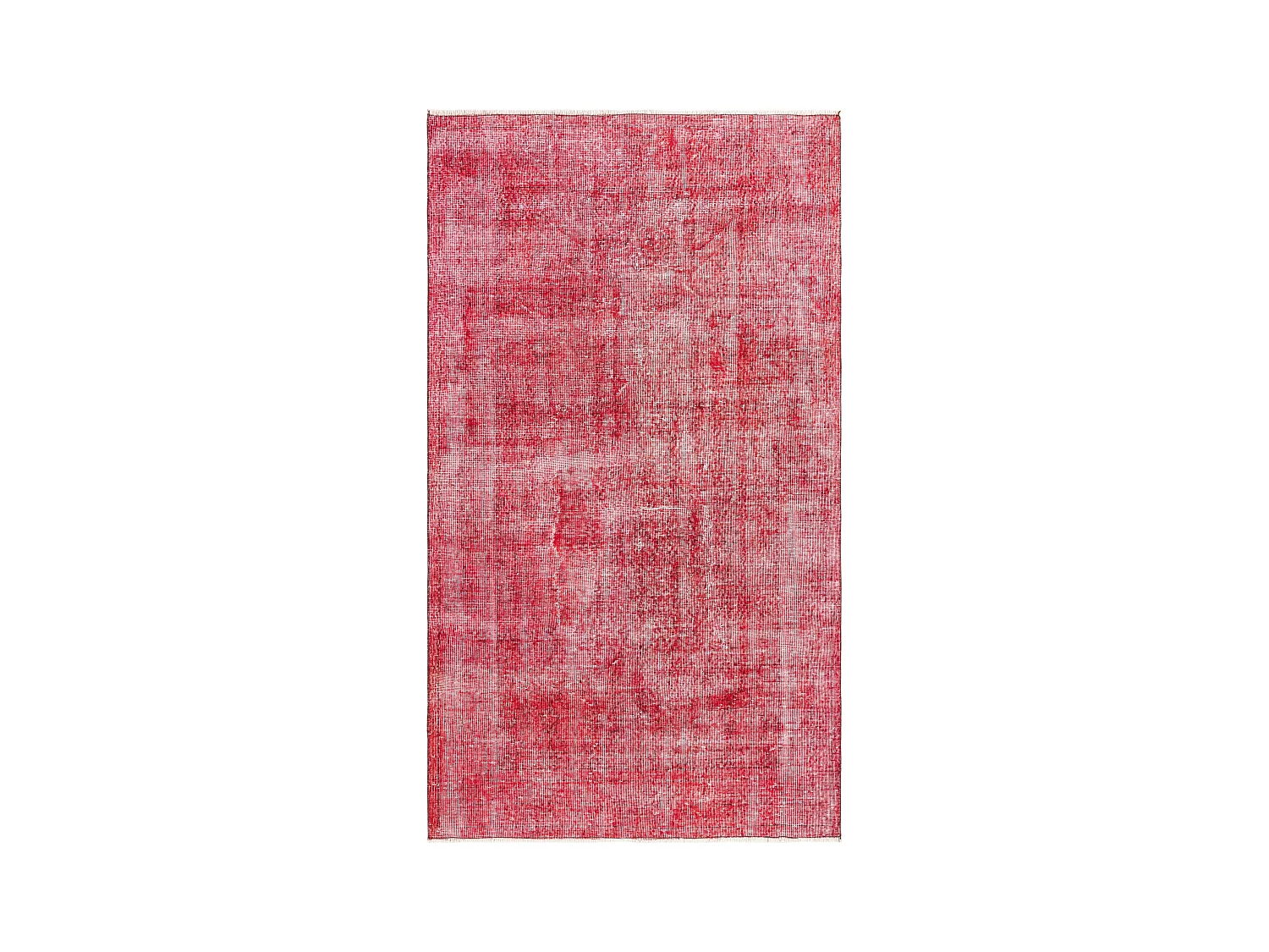 Tapis de laine 135x239 rouge Ultra Vintage