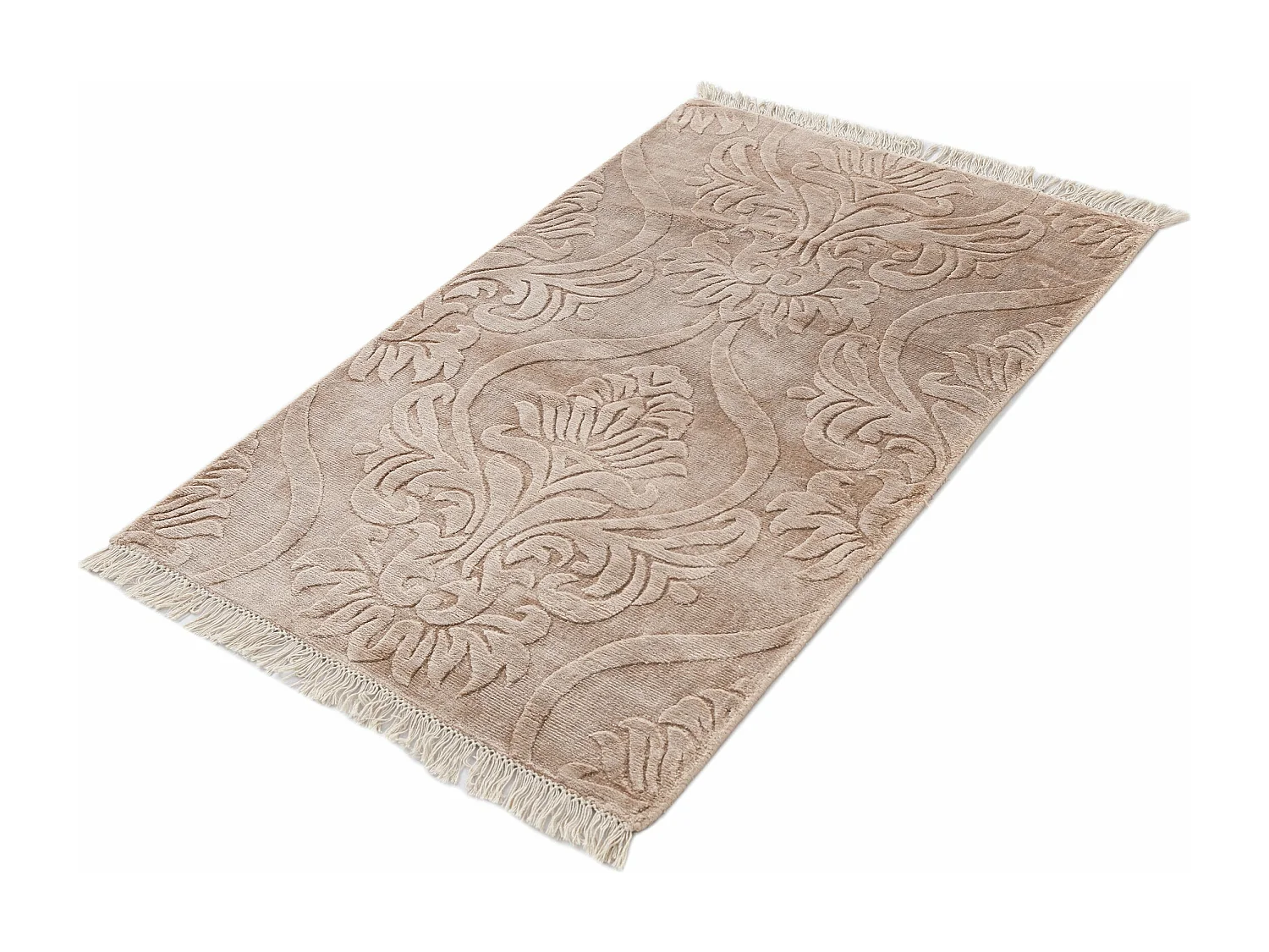 Tapis de couloir en laine 79x119 brun Darya