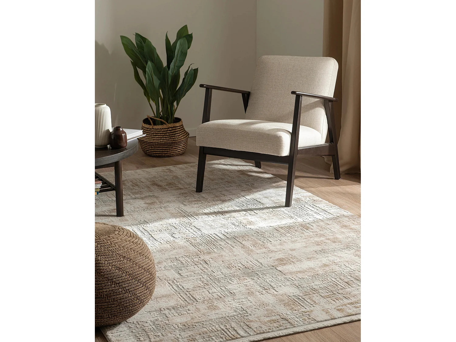 Teppich 160x245 Beige Davos Miracle