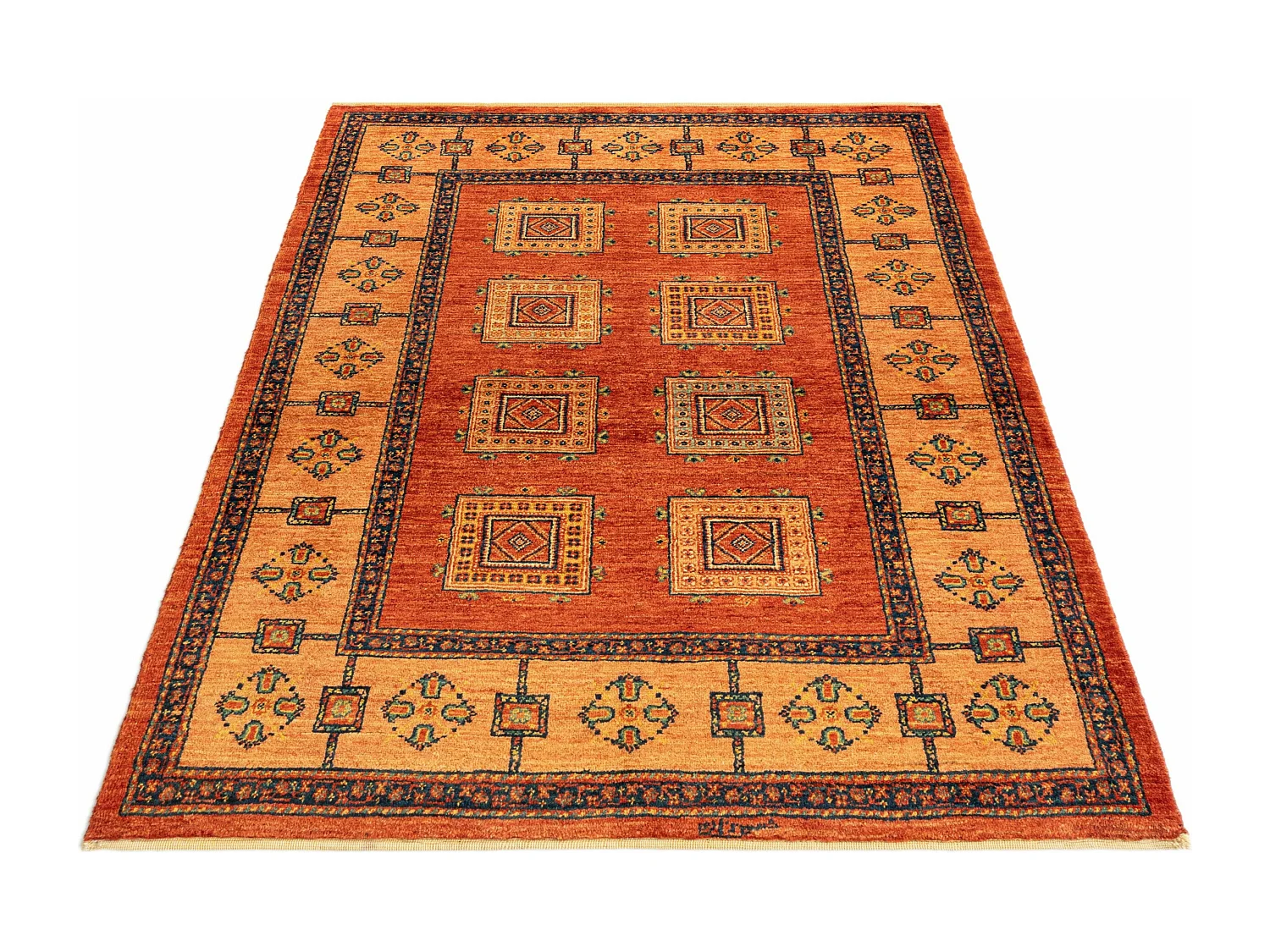 Woltapijt 157x110 Rood Kashkuli