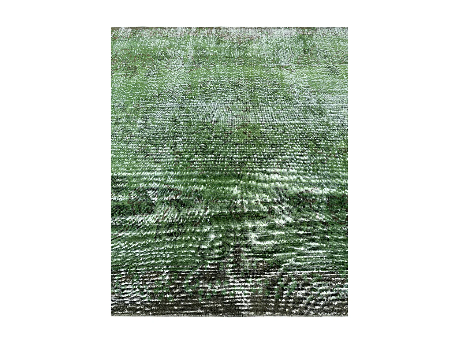 Wollteppich 193x305 Grün Ultra Vintage