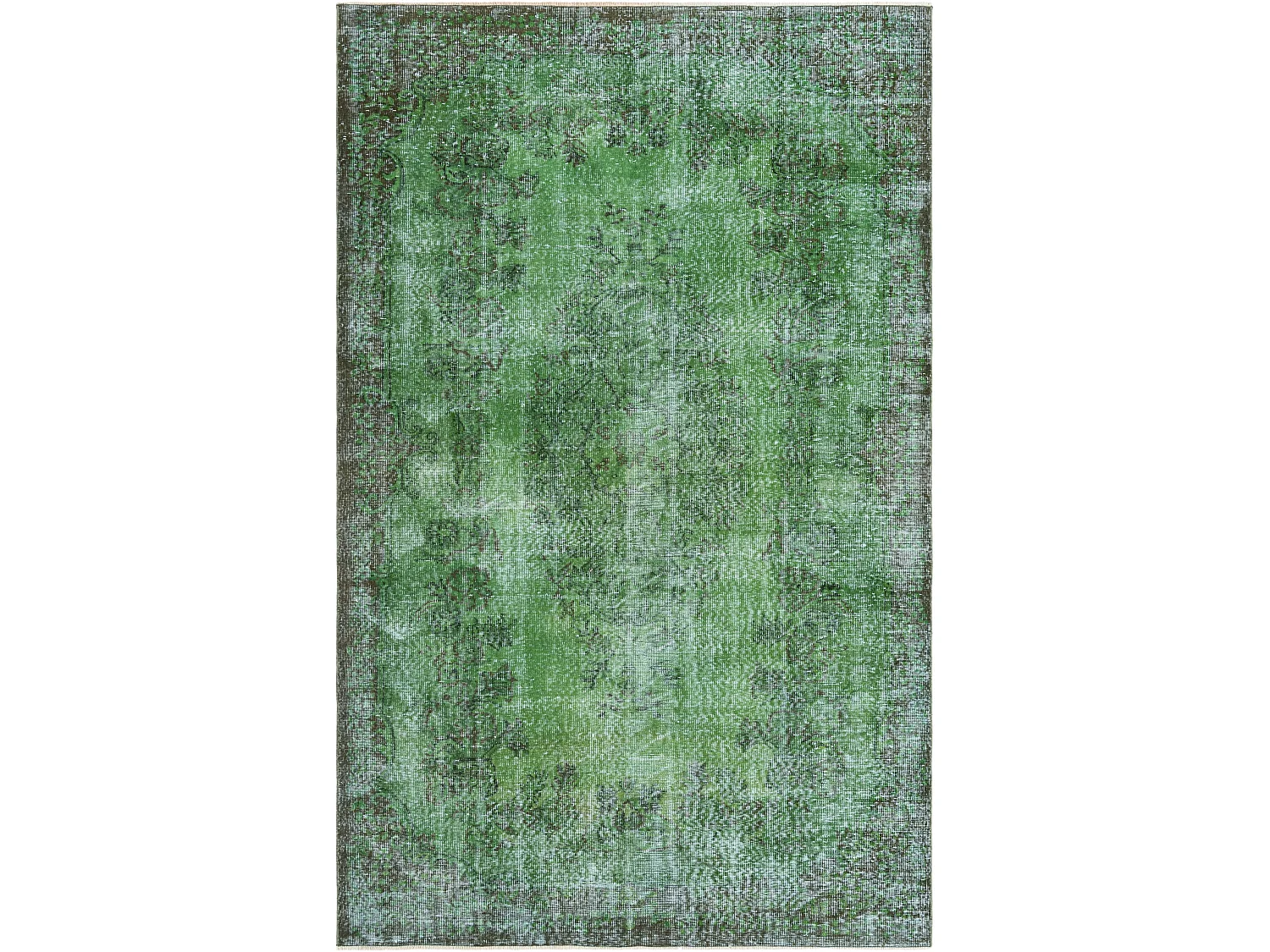 Wollteppich 193x305 Grün Ultra Vintage