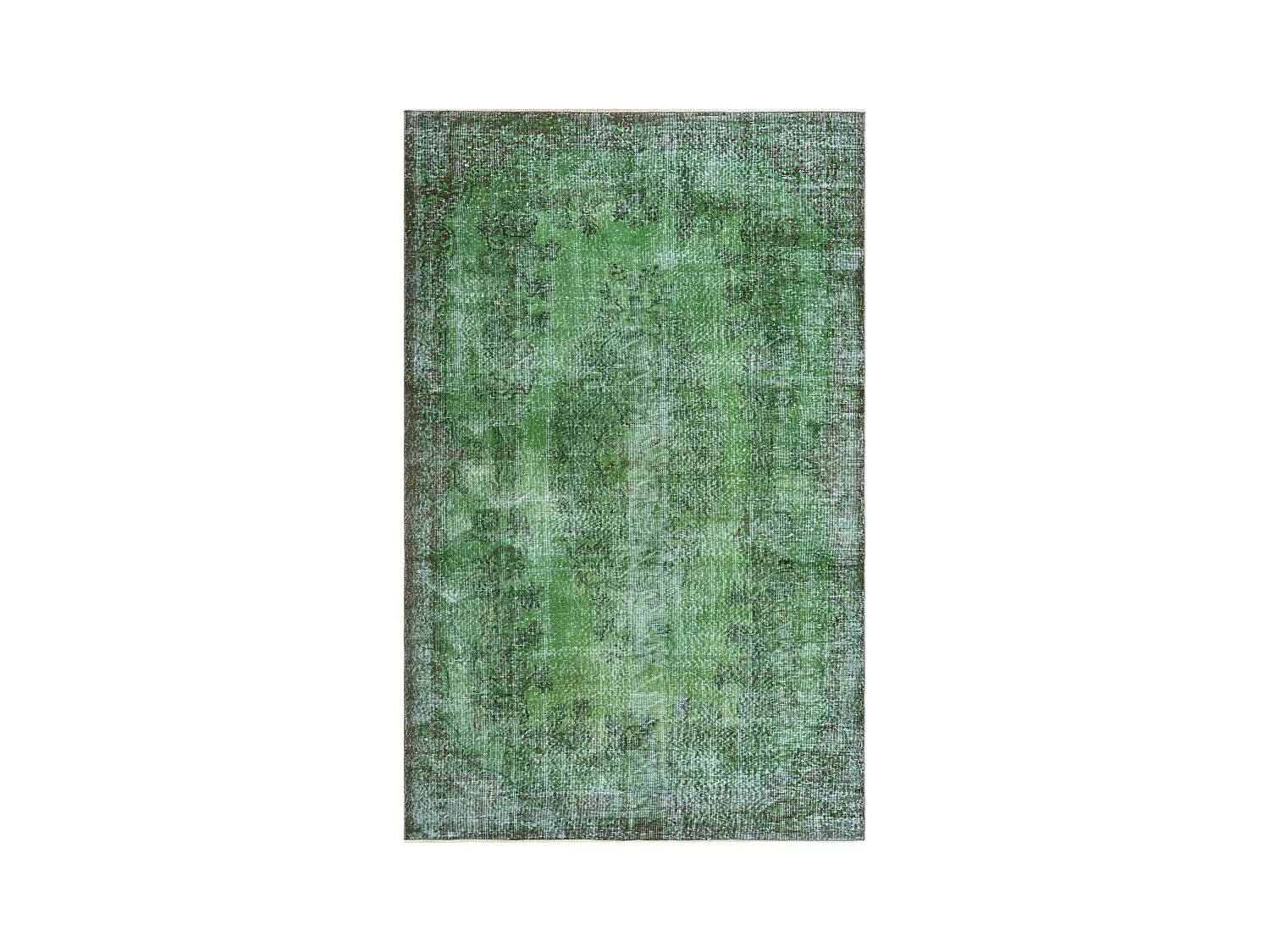 Tapis de laine 193x305 vert Ultra Vintage