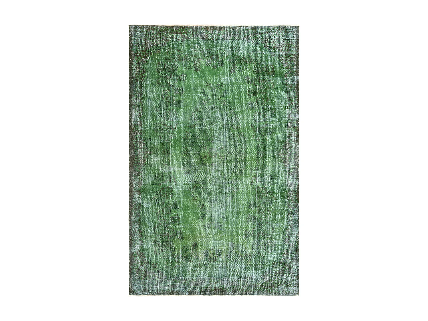 Tapis de laine 193x305 vert Ultra Vintage