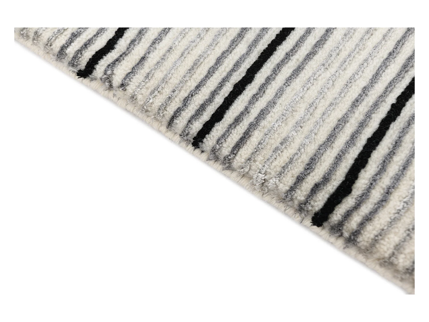 Läufer-Wollteppich 81x201 Beige Darya