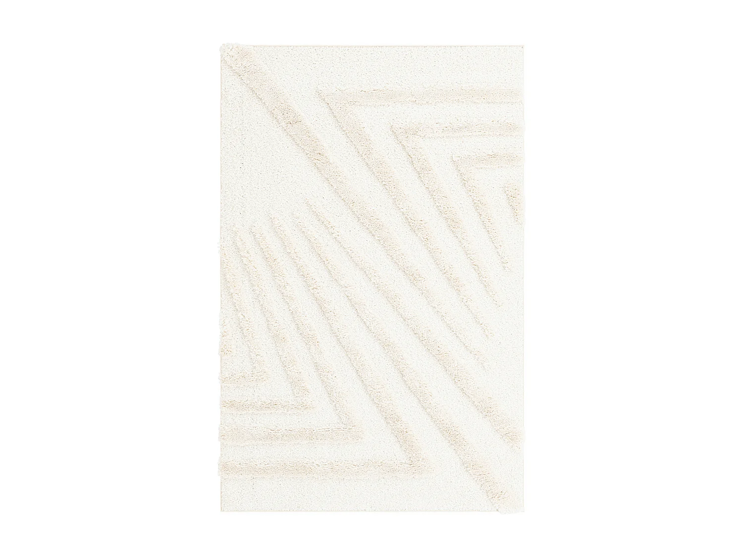 Tapis shaggy 125x185 Blanc Thun Avis