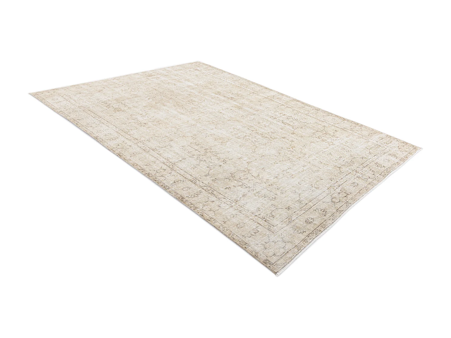 Tappeto in lana 168x267 beige Ultra Vintage