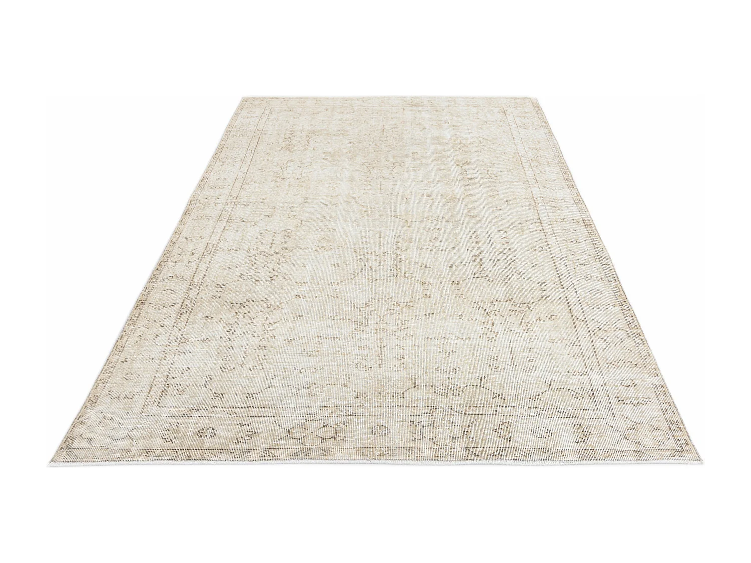 Tappeto in lana 168x267 beige Ultra Vintage