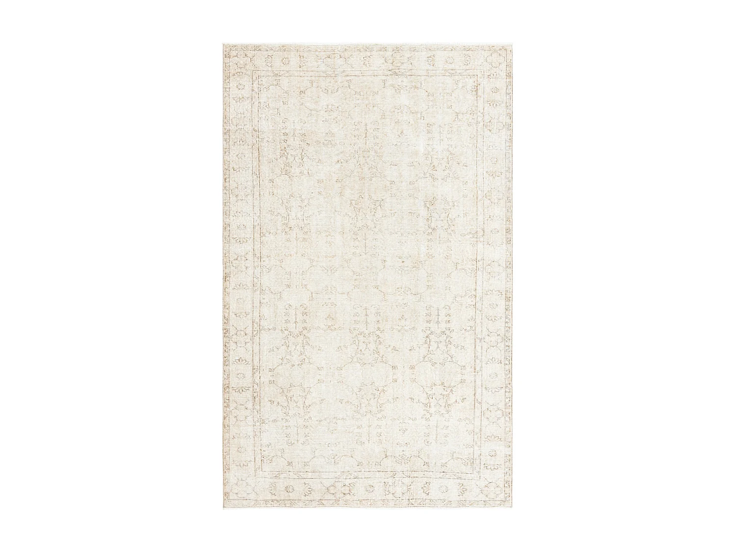 Tappeto in lana 168x267 beige Ultra Vintage