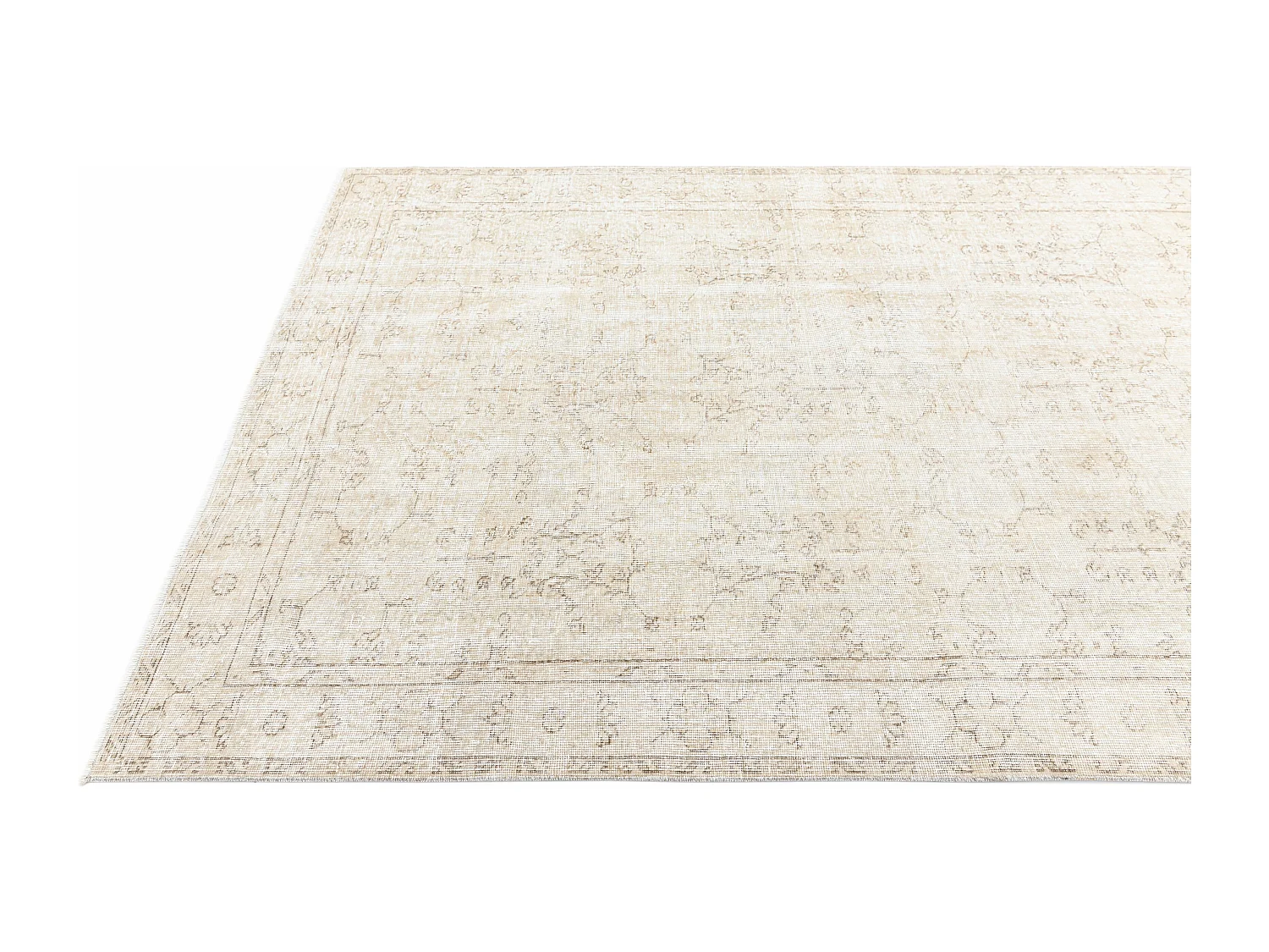 Tapis de laine 168x267 beige Ultra Vintage