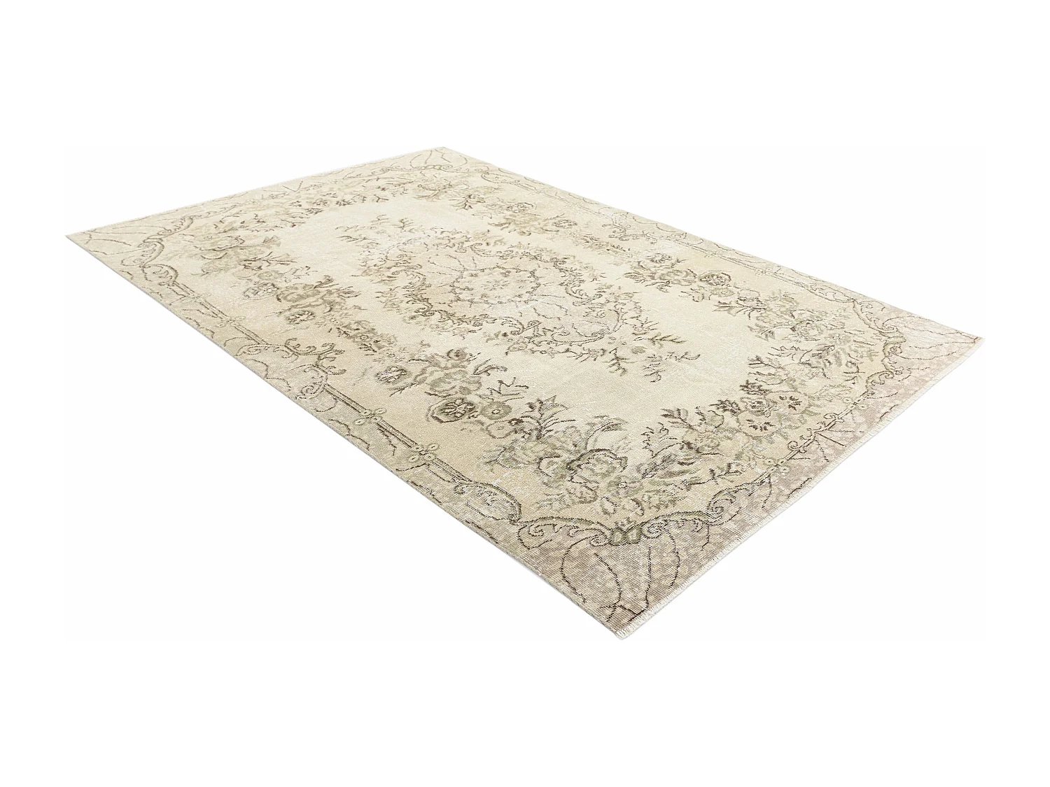 Tapis de laine 165x272 beige Ultra Vintage