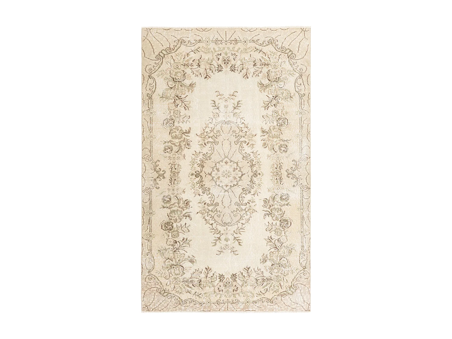 Tapis de laine 165x272 beige Ultra Vintage