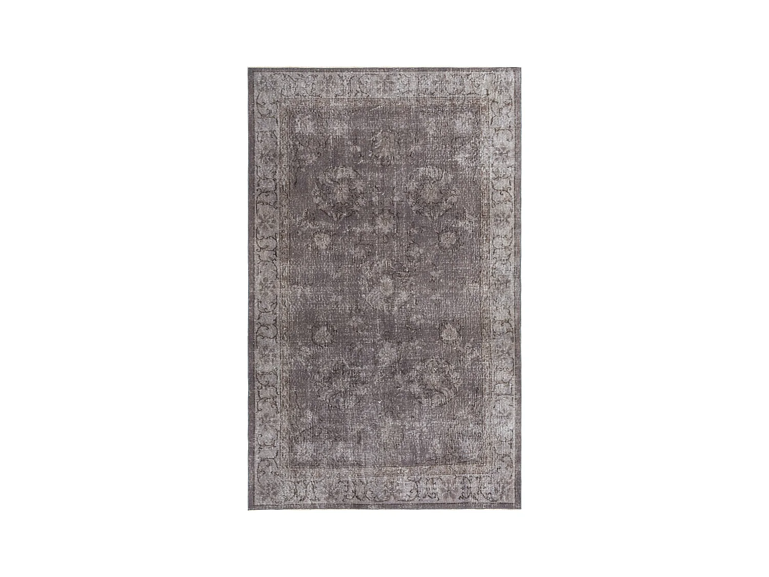 Tapis de laine 152x244 gris Ultra Vintage
