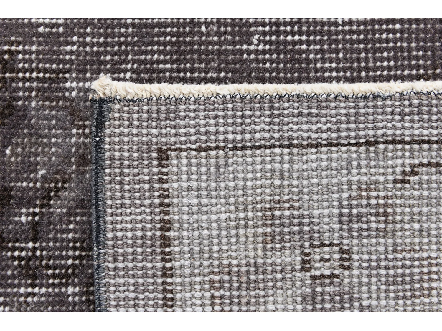 Tapis de laine 152x244 gris Ultra Vintage