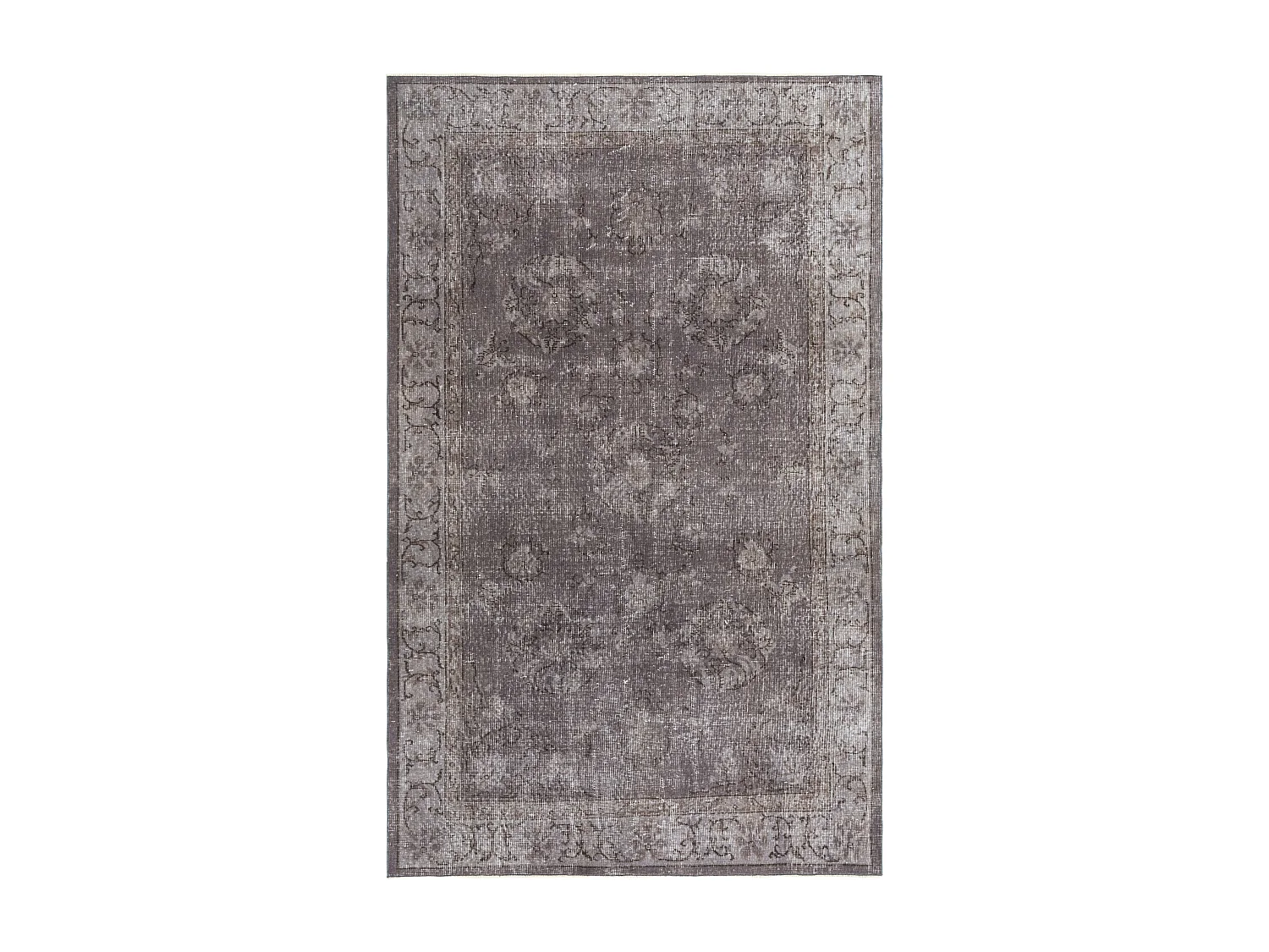 Tapis de laine 152x244 gris Ultra Vintage