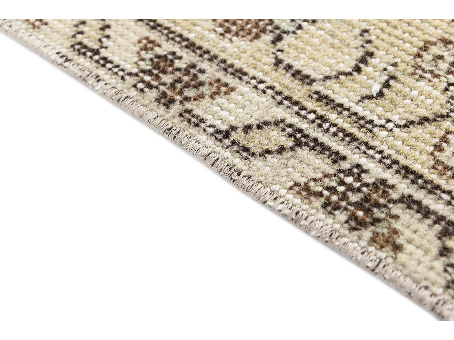 Tapis de laine 170x287 beige Ultra Vintage