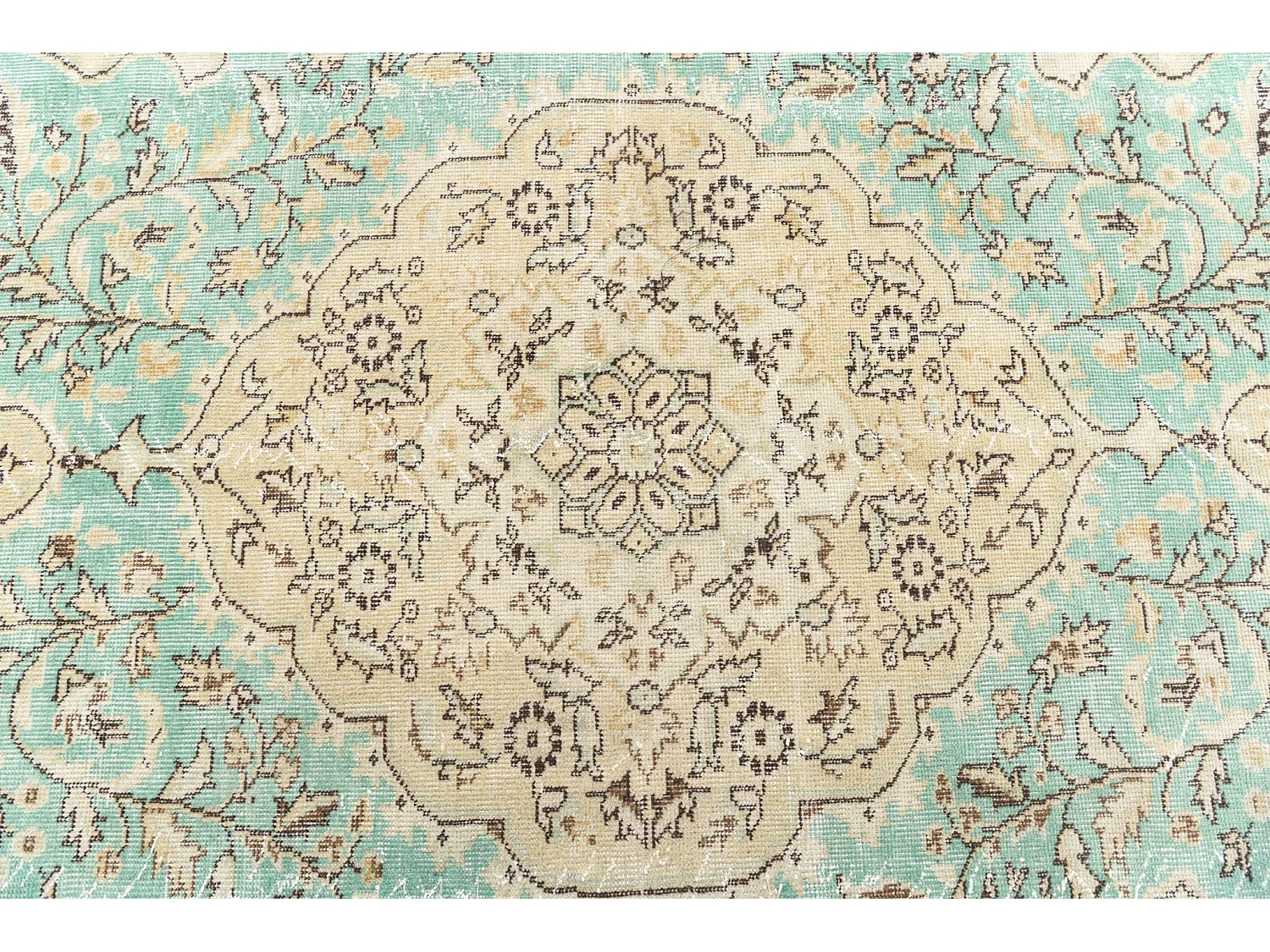 Tapis de laine 170x287 beige Ultra Vintage