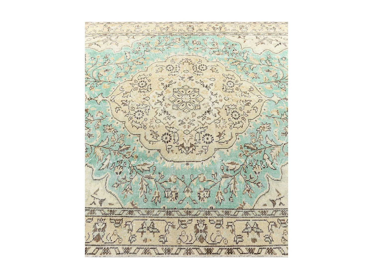 Tapis de laine 170x287 beige Ultra Vintage