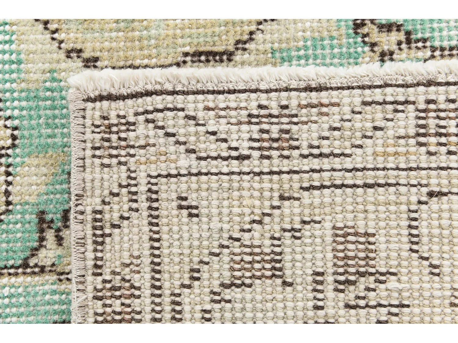 Tapis de laine 170x287 beige Ultra Vintage