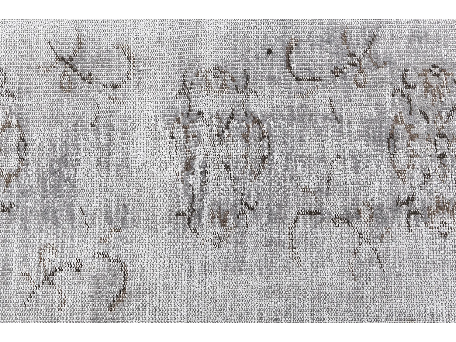 Tapis de laine 185x274 gris Ultra Vintage