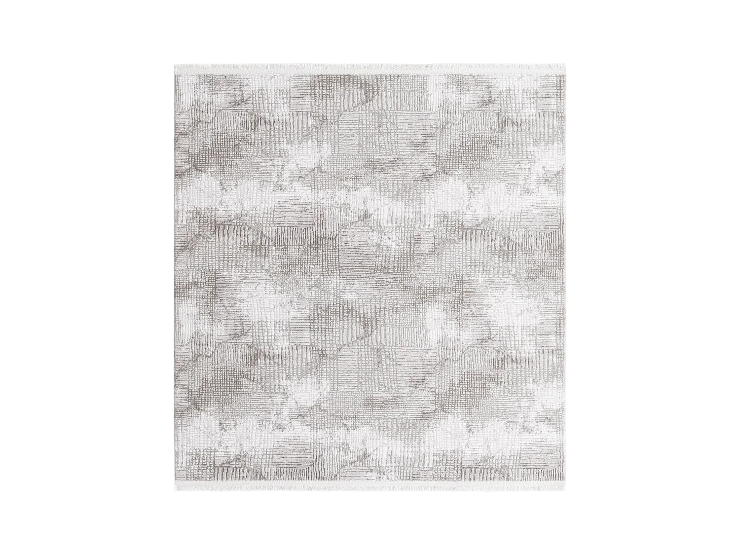 Tappeto 240x240 grigio Davos Flawless