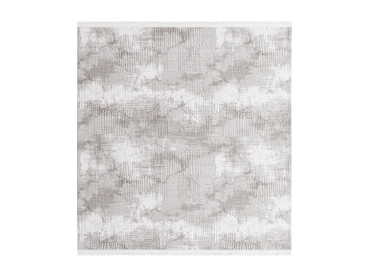 Tappeto 240x240 grigio Davos Flawless