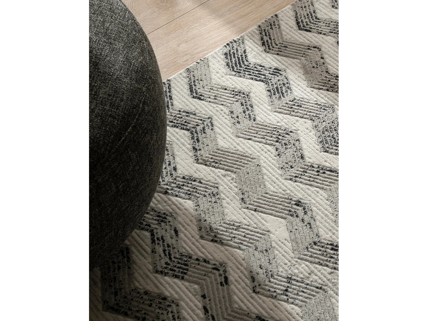 Teppich 275x365 Grau Davos Grecian