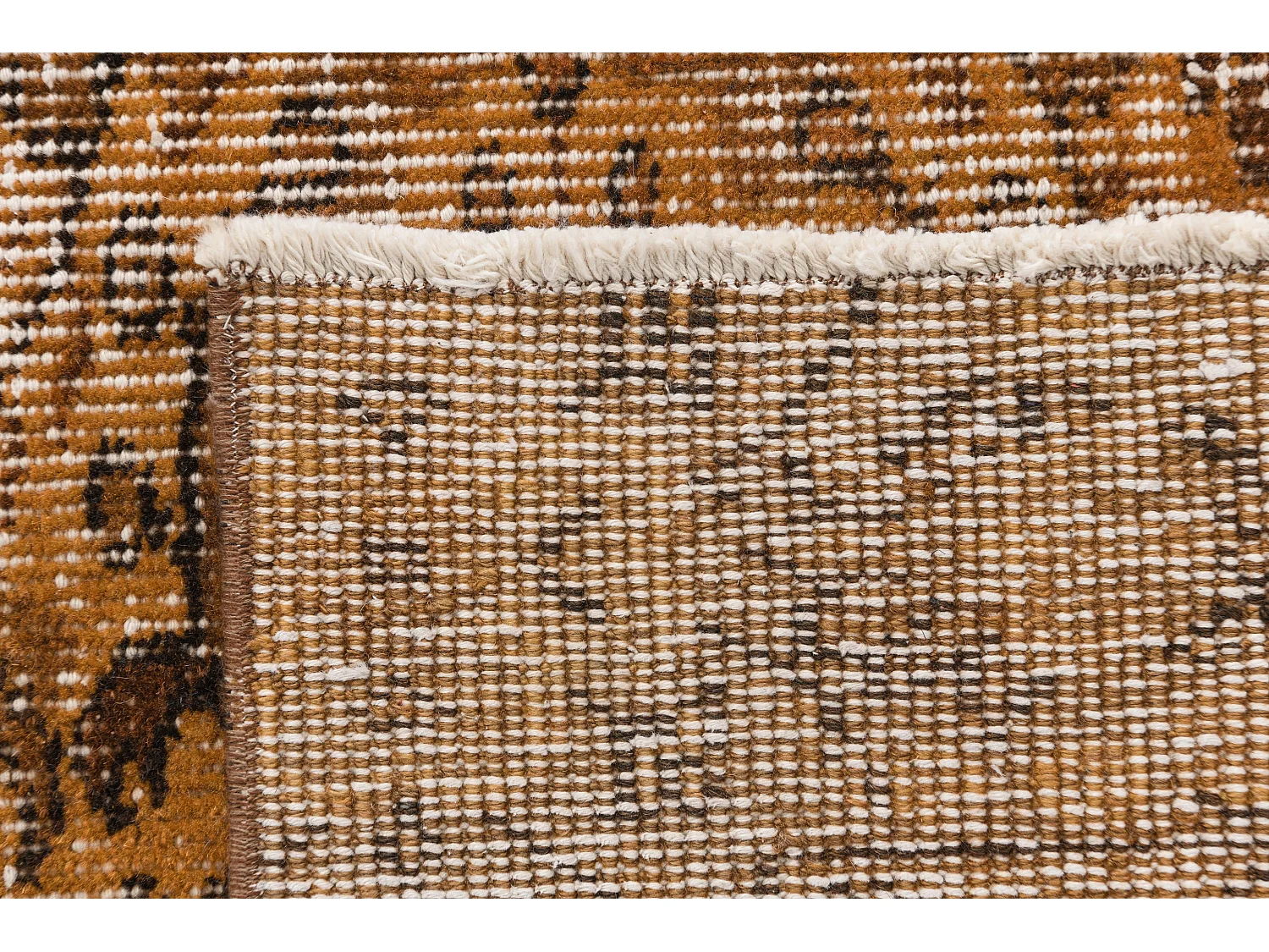 Tapis de laine 155x259 brun Ultra Vintage