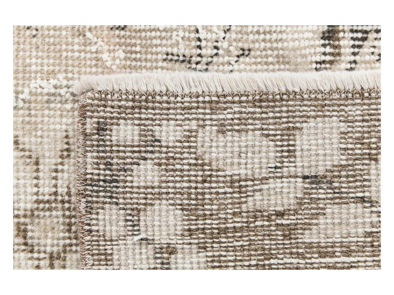 Tappeto in lana 206x290 beige Ultra Vintage