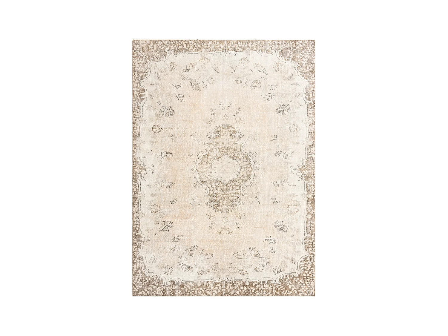 Tapis de laine 206x290 beige Ultra Vintage