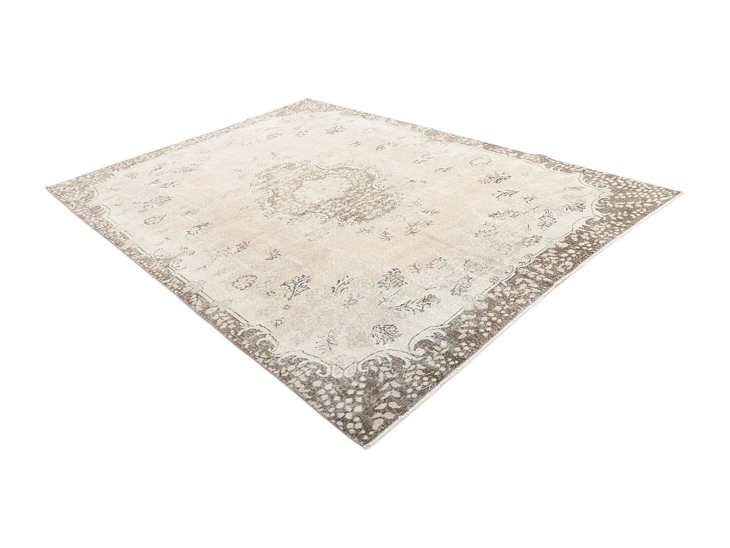 Tapis de laine 206x290 beige Ultra Vintage