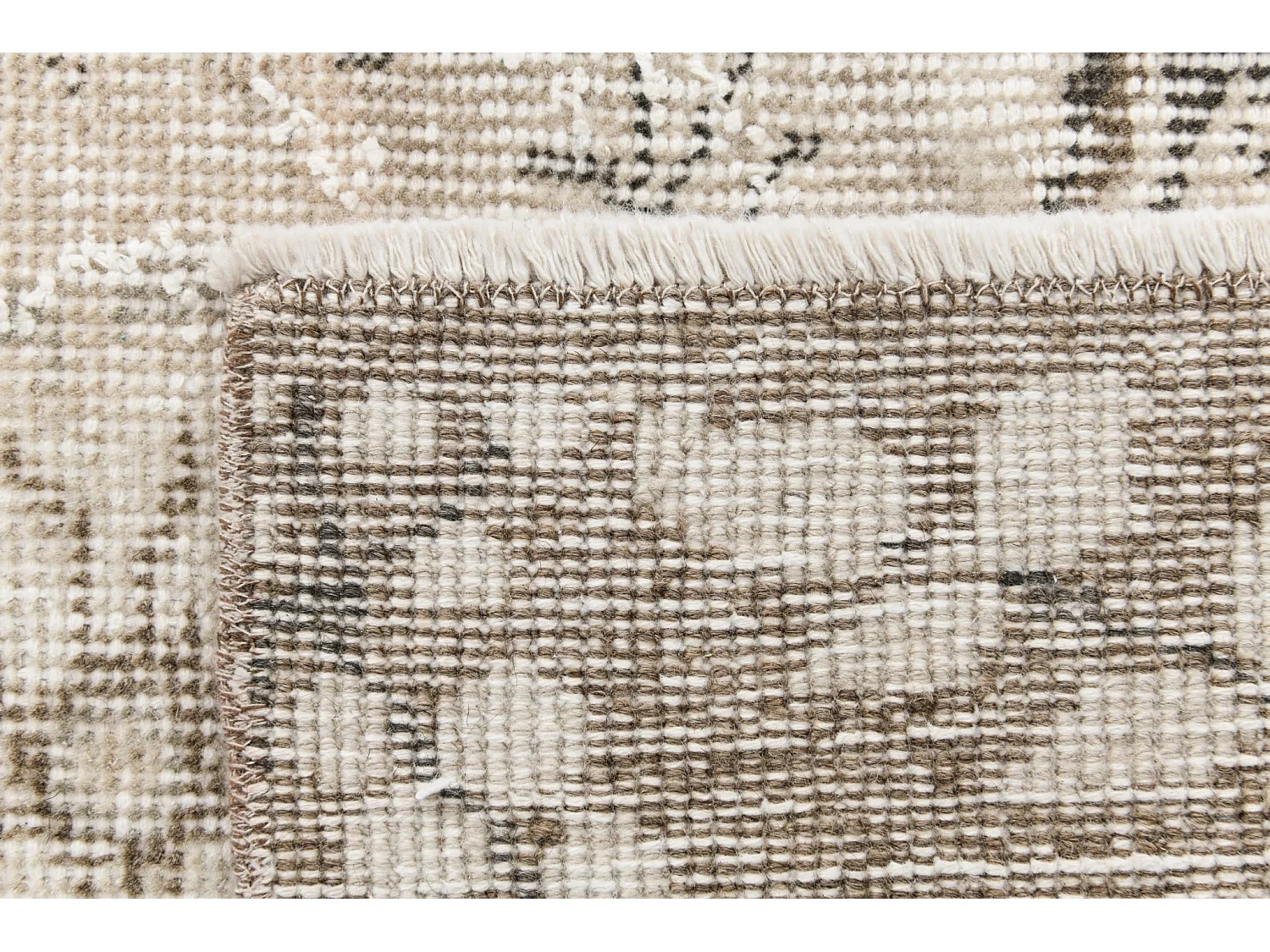 Tapis de laine 206x290 beige Ultra Vintage