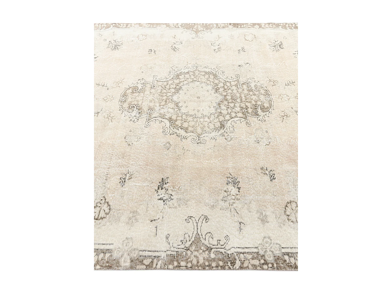 Tapis de laine 206x290 beige Ultra Vintage