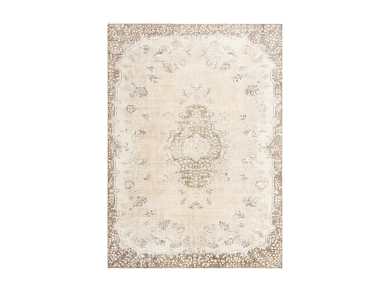 Tapis de laine 206x290 beige Ultra Vintage